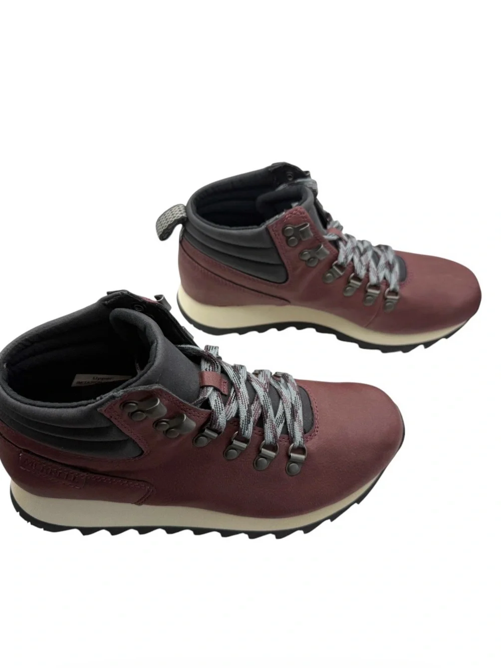 Merrell Leather Hiking Boots Women’s 8 Burgundy LaceUp Ankle Outdoor J003772 New - Picture 6 of 8